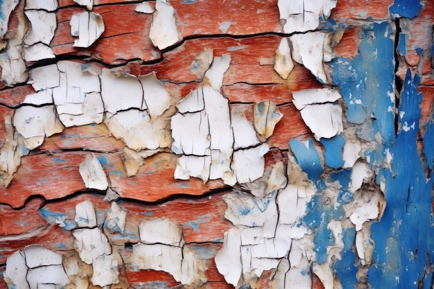 Peeling Paint Background