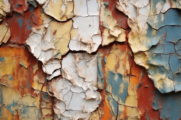 Peeling Paint Background