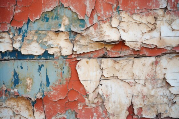 Peeling Paint Background