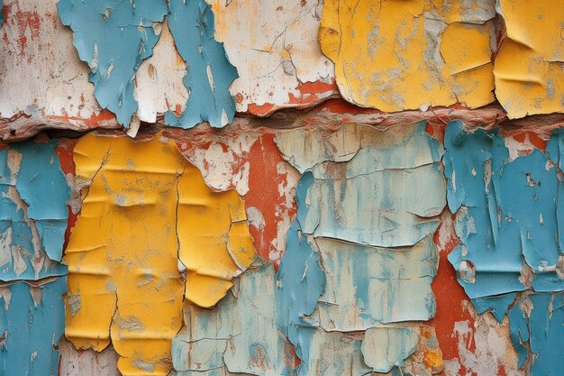 Peeling Paint Background