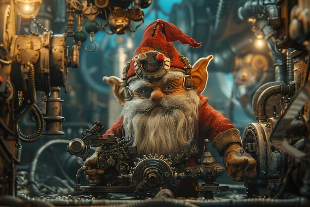 Photo peer into the secret world of a nimble gnomes subt generative ai