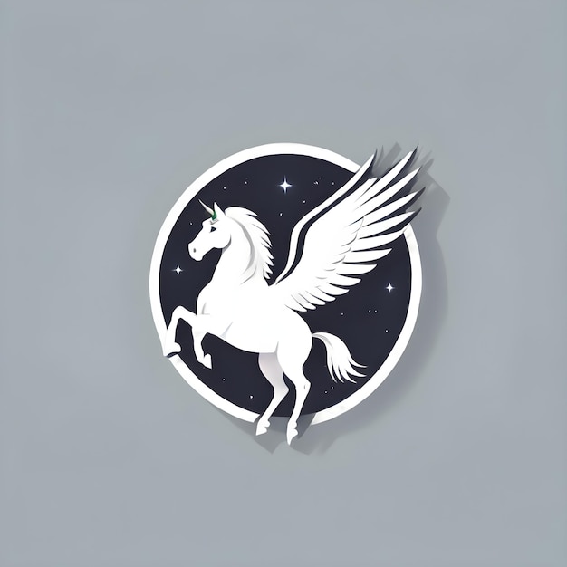 Foto logo di pegasus