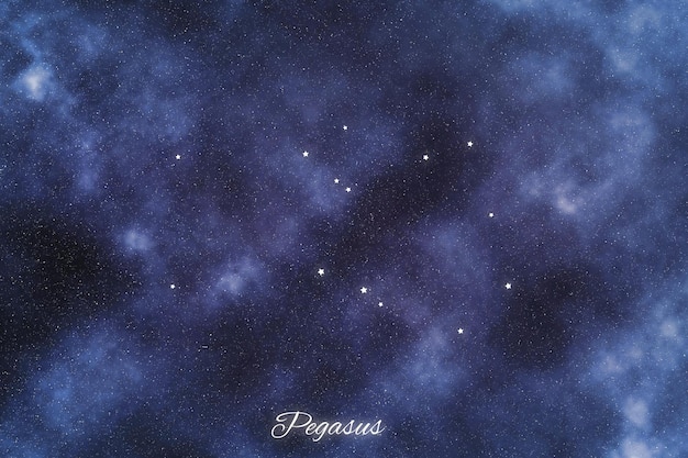 Pegasus star constellation Brightest Stars Winged Horse constellation