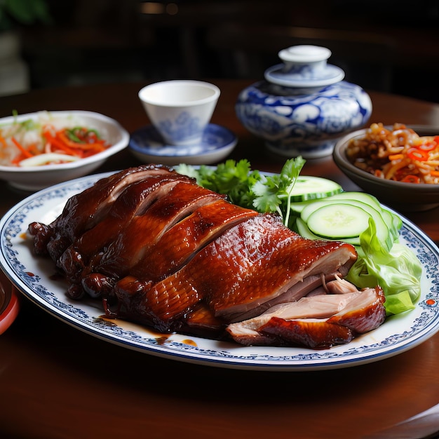 Photo peking duck a taste of china