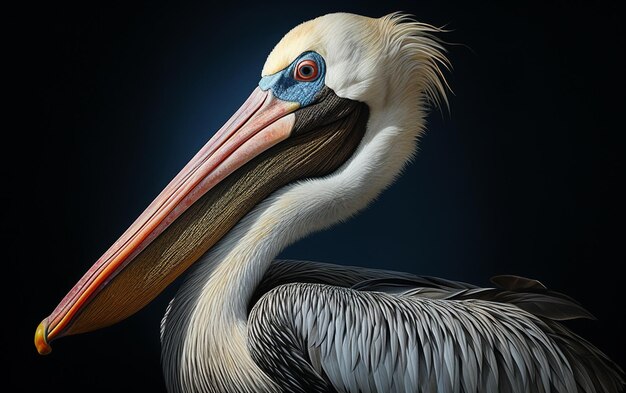 Photo pelican bird natural illustration photography