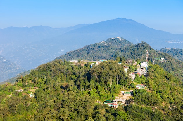 Pelling aerial view