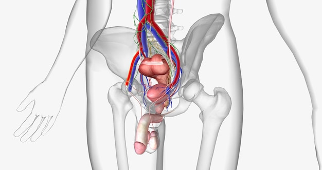 The pelvis is the most inferior region of the trunk