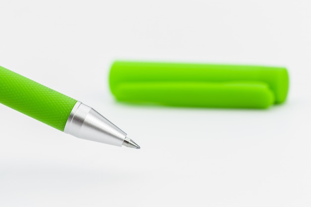 Pen op wit oppervlak