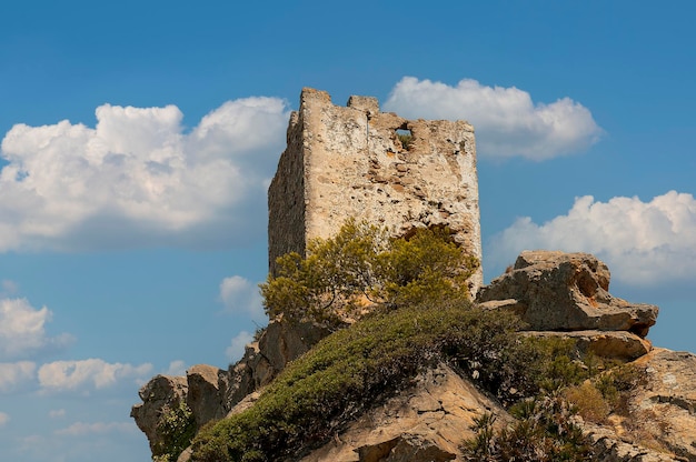 Pena Tower in Tarifa de Cadiz, Andalusia - Spain