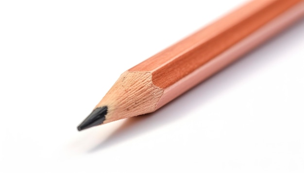 Pencil isolated on white background generate ai