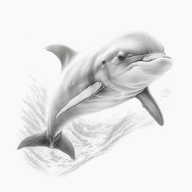 How to Draw a Dolphin  Pencil Sketch  How to Draw an Eye  Dolphin drawing  Realistic animal drawings Eye drawing