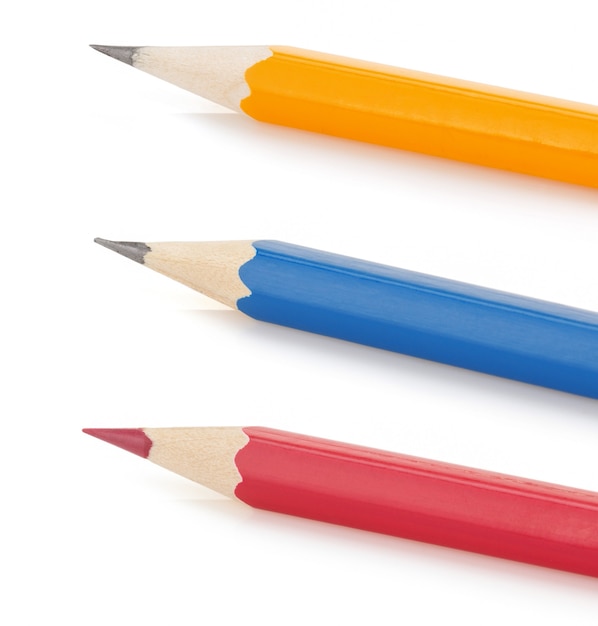 Pencils isolated 