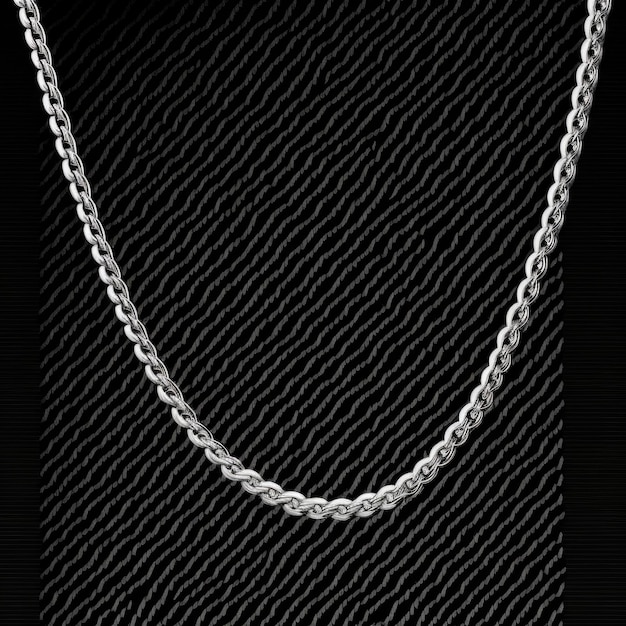 a pendant and chain necklace design