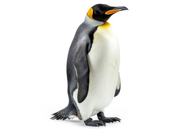 Penguin isolated on white background