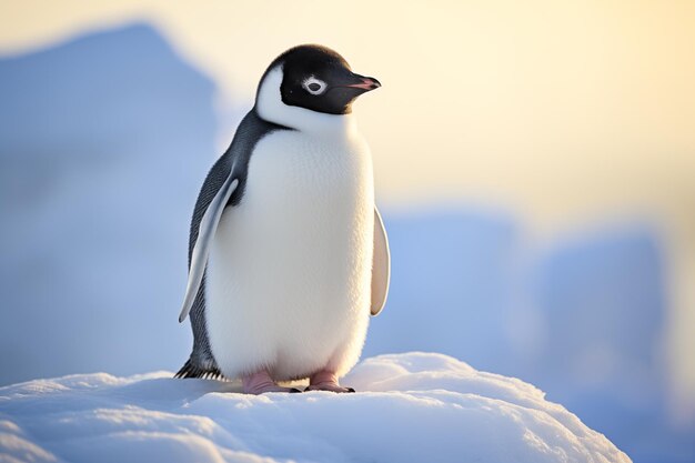 野外でのペンギン 野生の動物