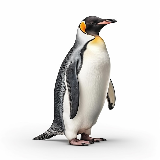 Photo penguine isolated on white