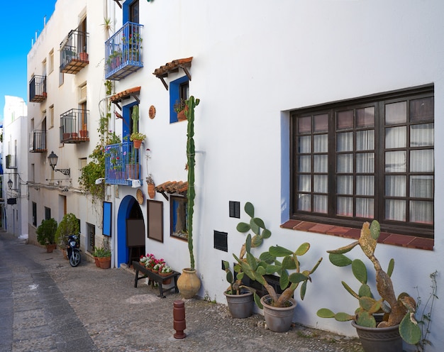 Peniscola old village in Castellon of Spain