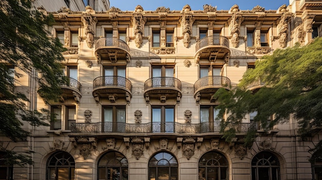 Penthouse estate apartment building