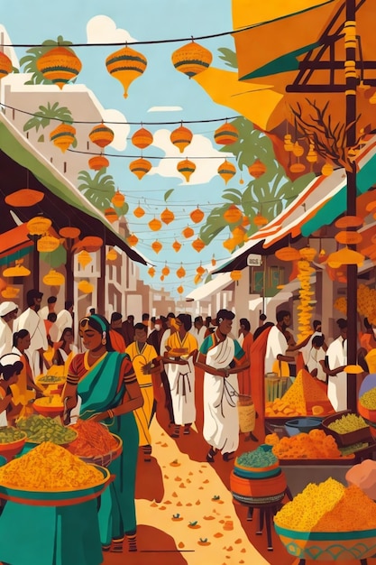 people_at_onam_market_vibrant_colors_wallpaper