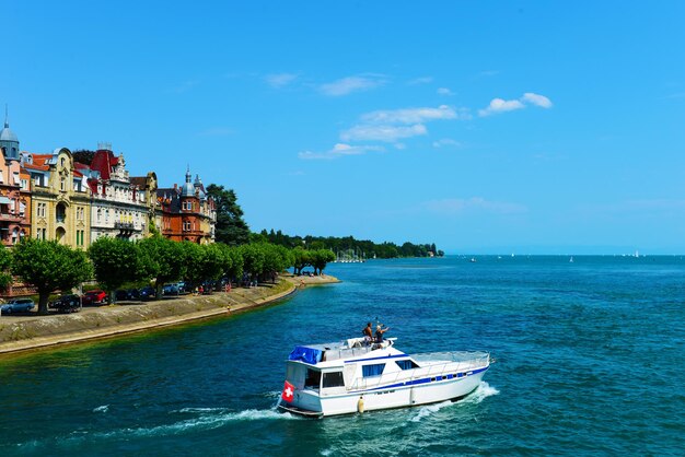 People on boat in sea