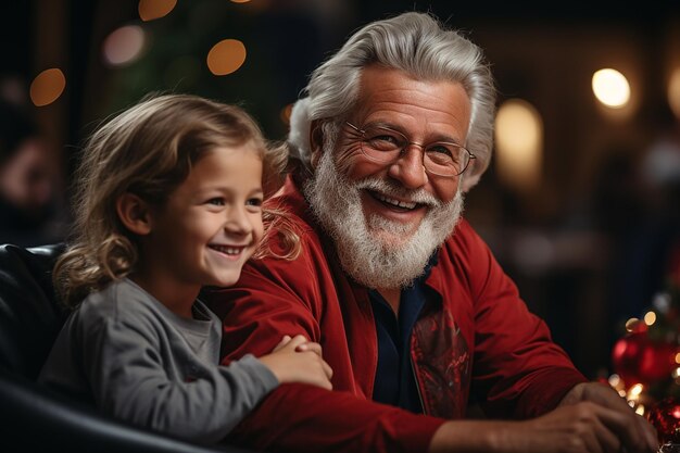 Photo people christmas backgrounds capturing joyful moments