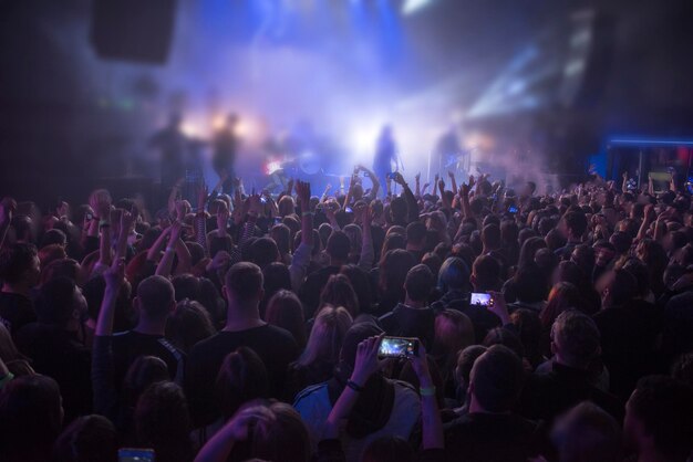 Photo people at the concert