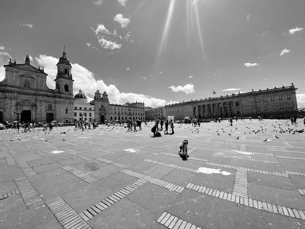 People crossing street in city