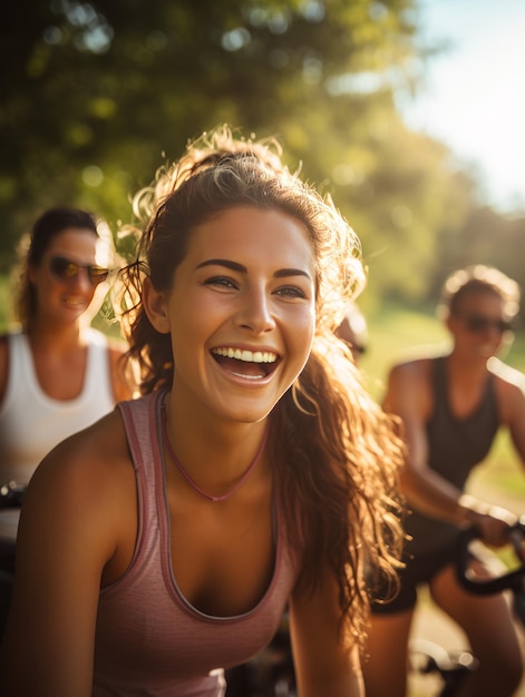 Foto persone impegnate in una vita sana e attiva