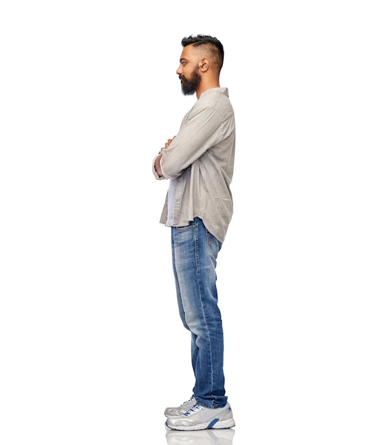 Standing Man Side View Images - Free Download on Freepik