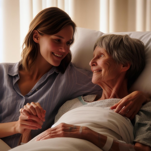 People hugging world cancer day