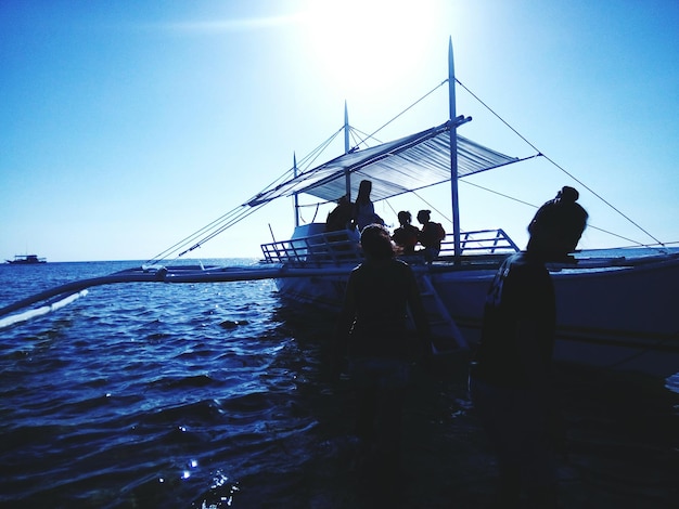 Foto persone in mare