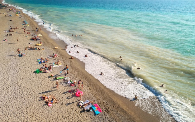 People and sea