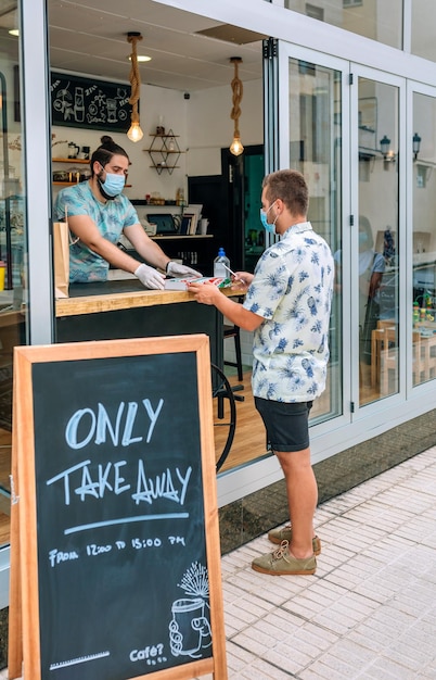 People standing in a store
