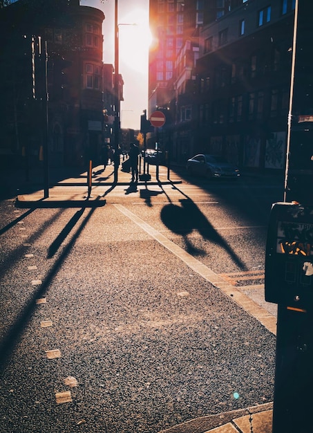 People walking on street