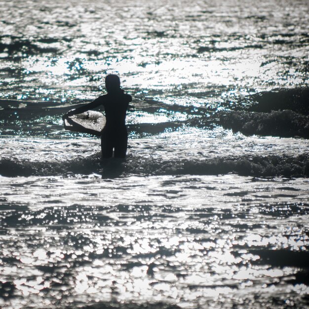 Foto persone in acqua