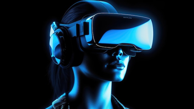 люди в очках виртуальной реальности Concept Technology