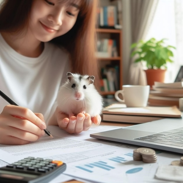 職場でペットを飼っている人