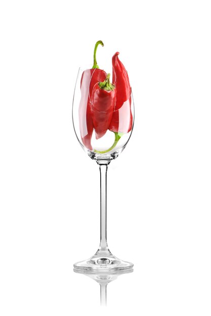 Peper in glass