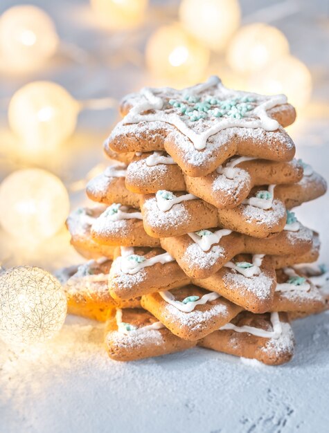 Peperkoek kerstboom