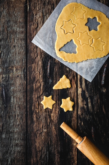 Peperkoekkoekjesdeeg voor Kerstmis