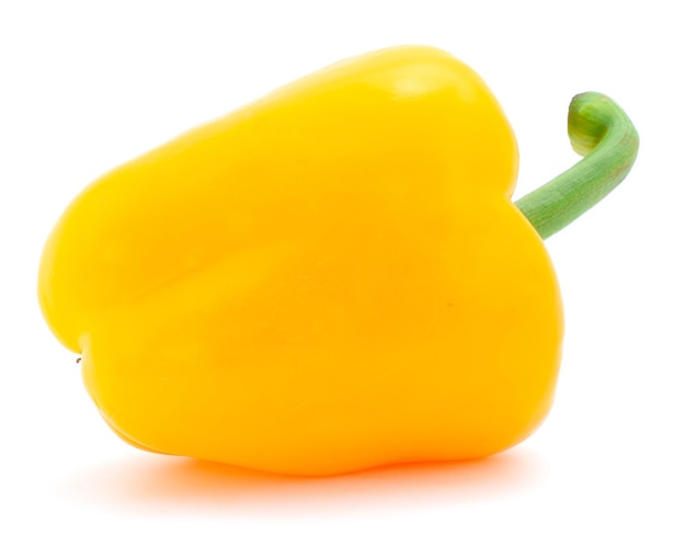 Pepper yellow isolated