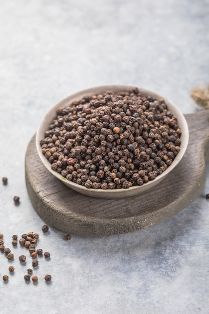 Peppercorns seed for ingredients cuisine thai food herbs and spices