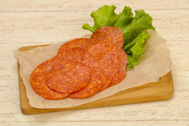 Pepperoni sausage