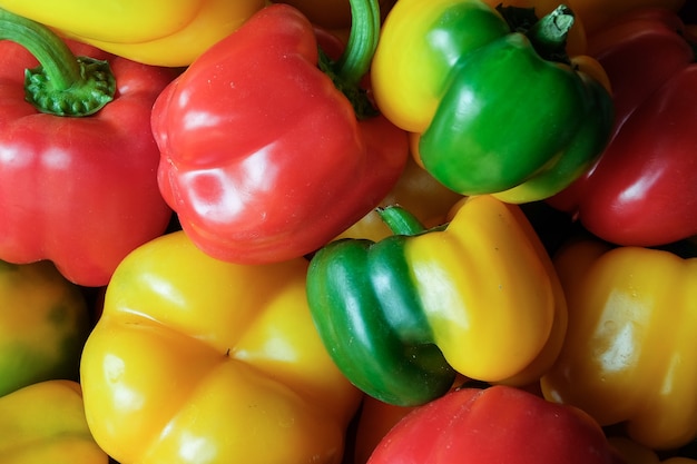 peppers on the street market Panaji Goa India