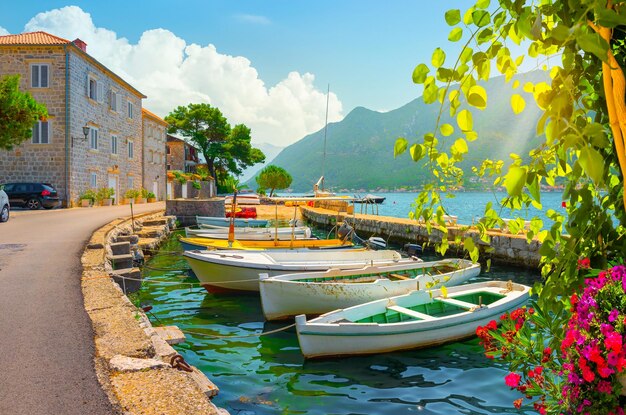 Perast in de lente