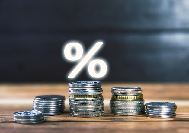 Percent on coins