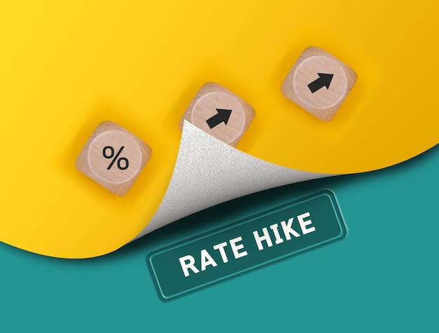 Percentage naar omhoog en omlaag pijlsymboolpictogram Rente voorraden financiële ranking hypotheekrente en Cut loss concept