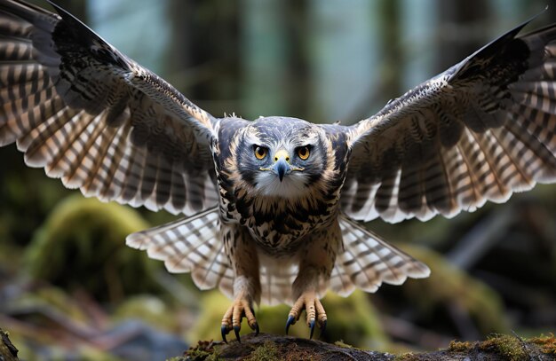 Сокол-путешественник Buteo peregrinus