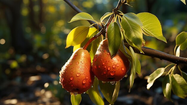 Foto peren in de tuin.