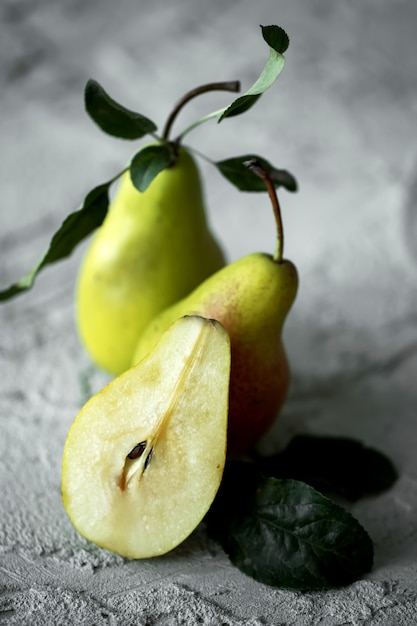 Peren op een betonnen achtergrond